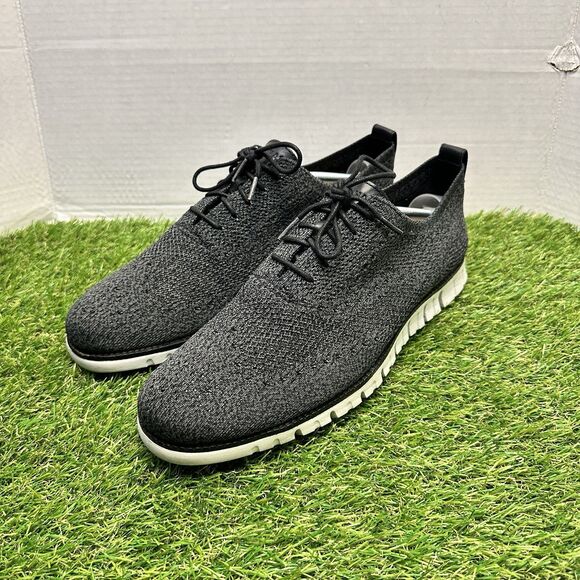 Cole Haan Size 11.5M Black Men\'s Zero Grand Stitchlite Wingtip Oxfords C26716 main image 10